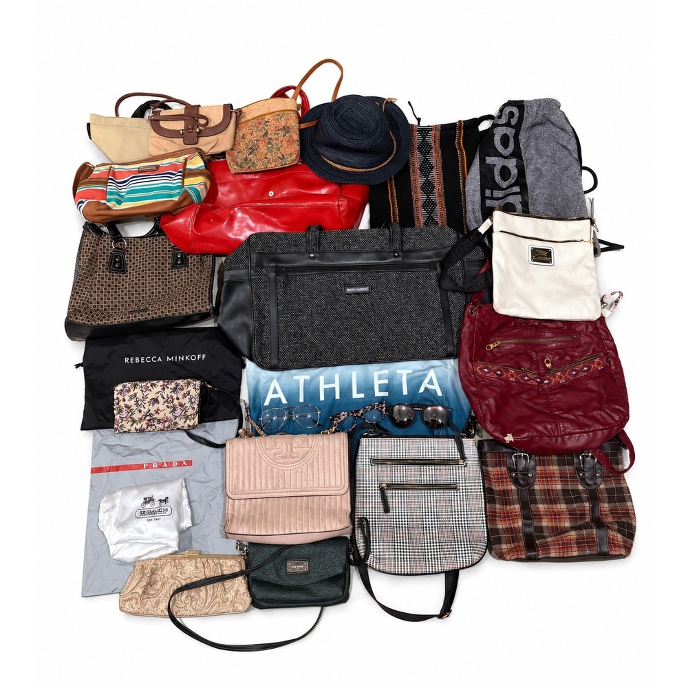 Prada, Tory Burch, Coach Purse Wallet Wholesale Reseller Box 25 Pieces